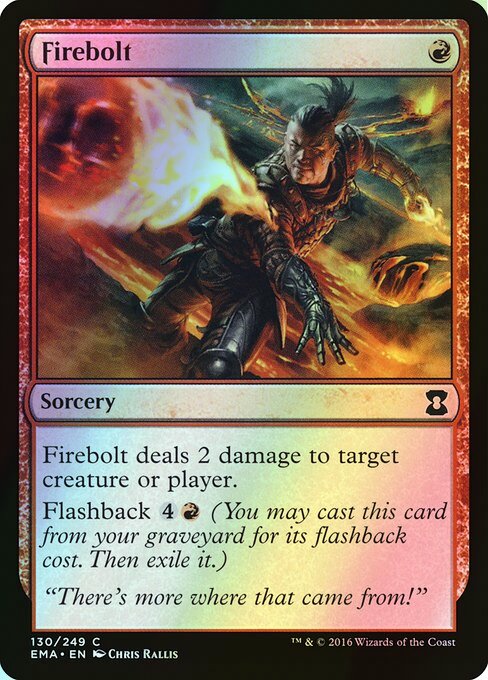 Firebolt (EMA) #130 [EN/F] s/o