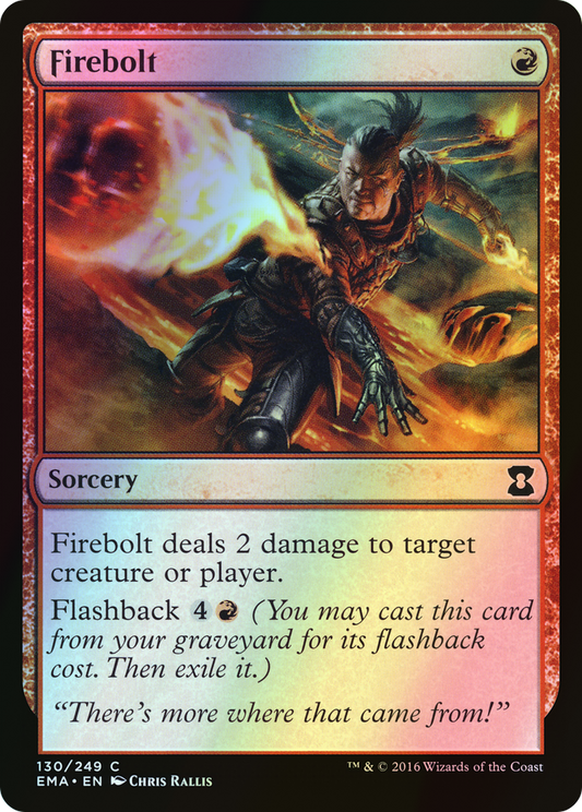Firebolt (EMA) #130 [EN/F] s/o