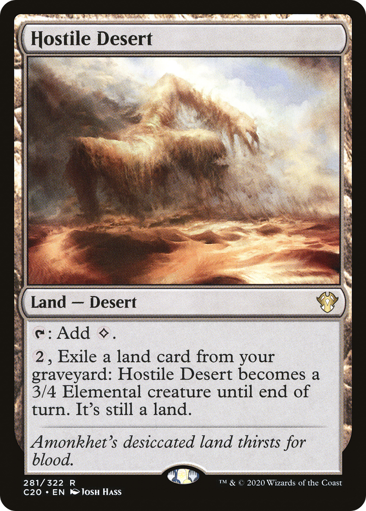 Hostile Desert (C20) #281 [EN/N] s/o