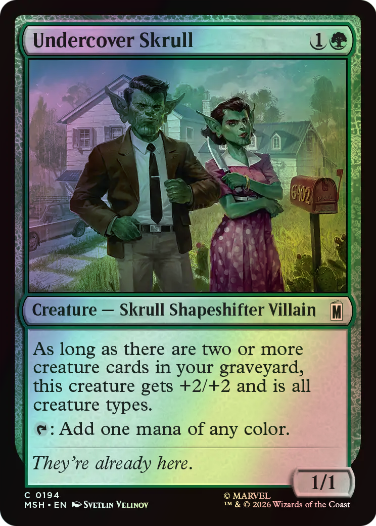 Undercover Skrull (MSH) #194 [EN/F]