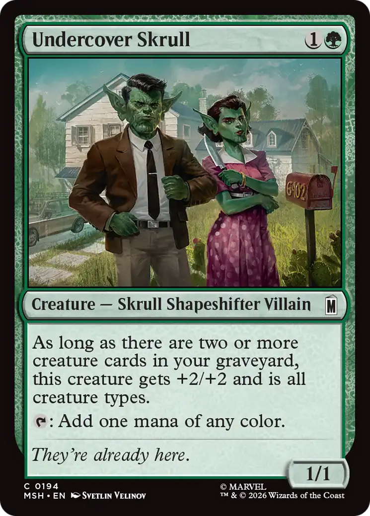 Undercover Skrull (MSH) #194 [EN/N]