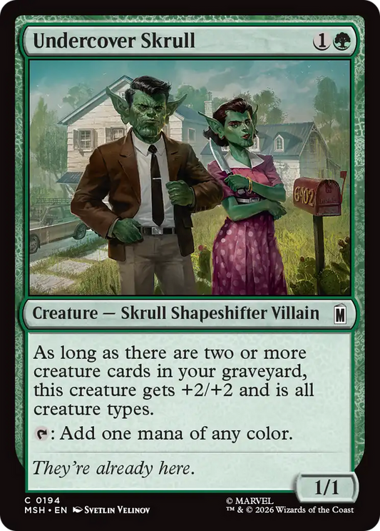 Undercover Skrull (MSH) #194 [EN/N]