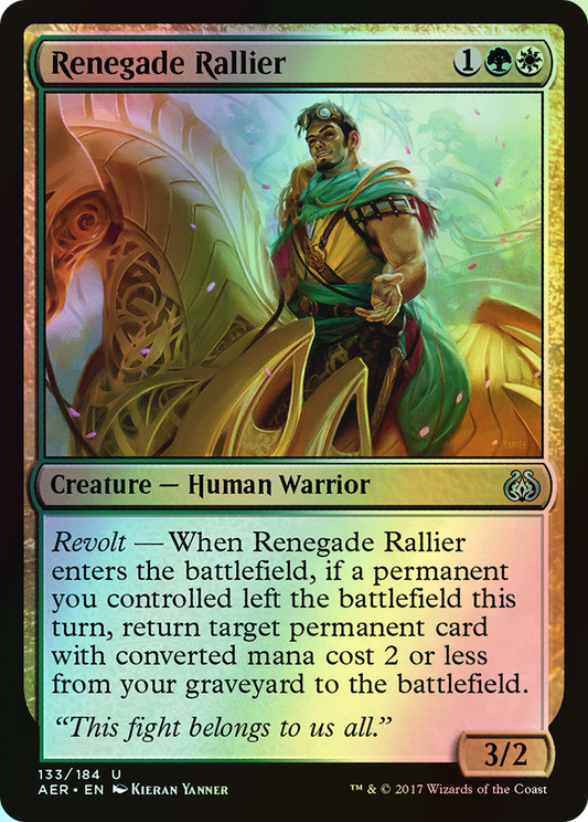 Renegade Rallier (AER) #133 [EN/F] s/o