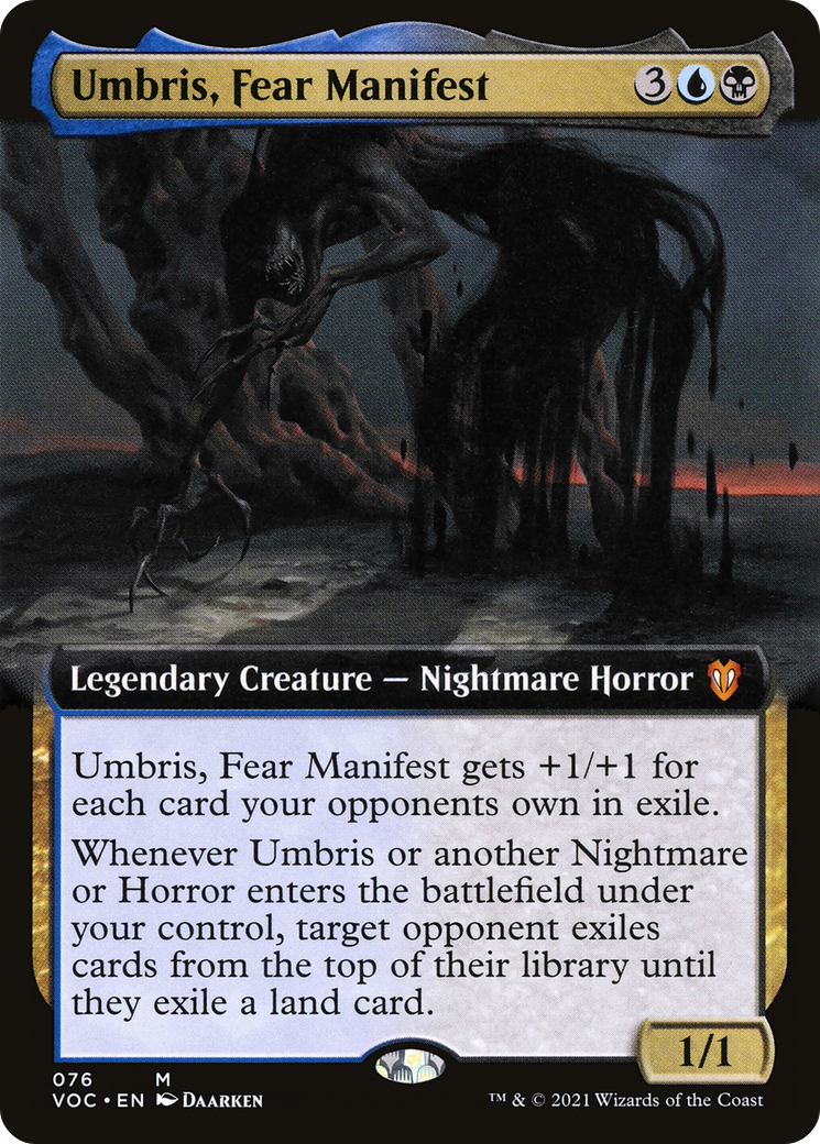 Umbris, Fear Manifest (VOC) #76 [EN/N]