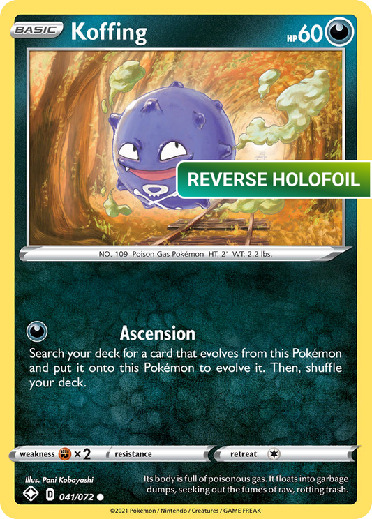 Koffing (SHF) #041 [EN/R] s/o