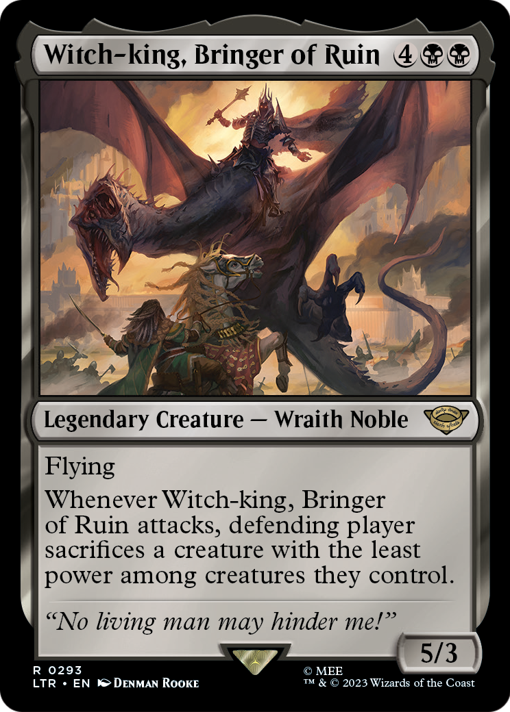 Witch-king, Bringer of Ruin (LTR) #293 [EN/N]