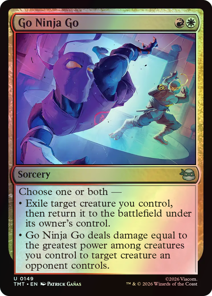 Go Ninja Go (TMT) #149 [EN/F]