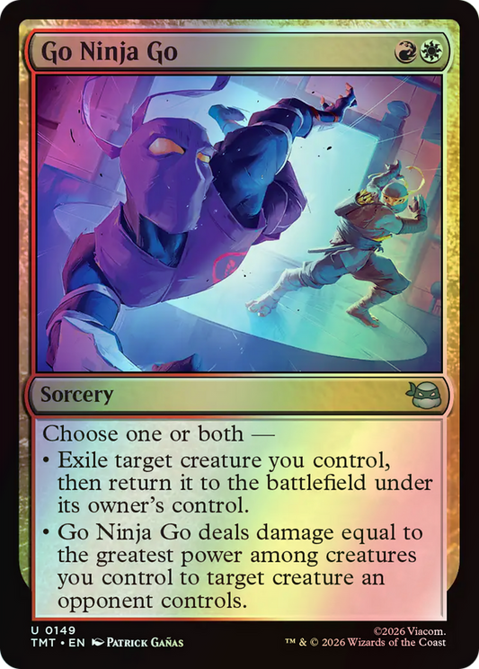 Go Ninja Go (TMT) #149 [EN/F]
