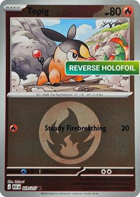 Tepig (Energy Symbol Pattern) (ASC) #029_V3 [EN/R]