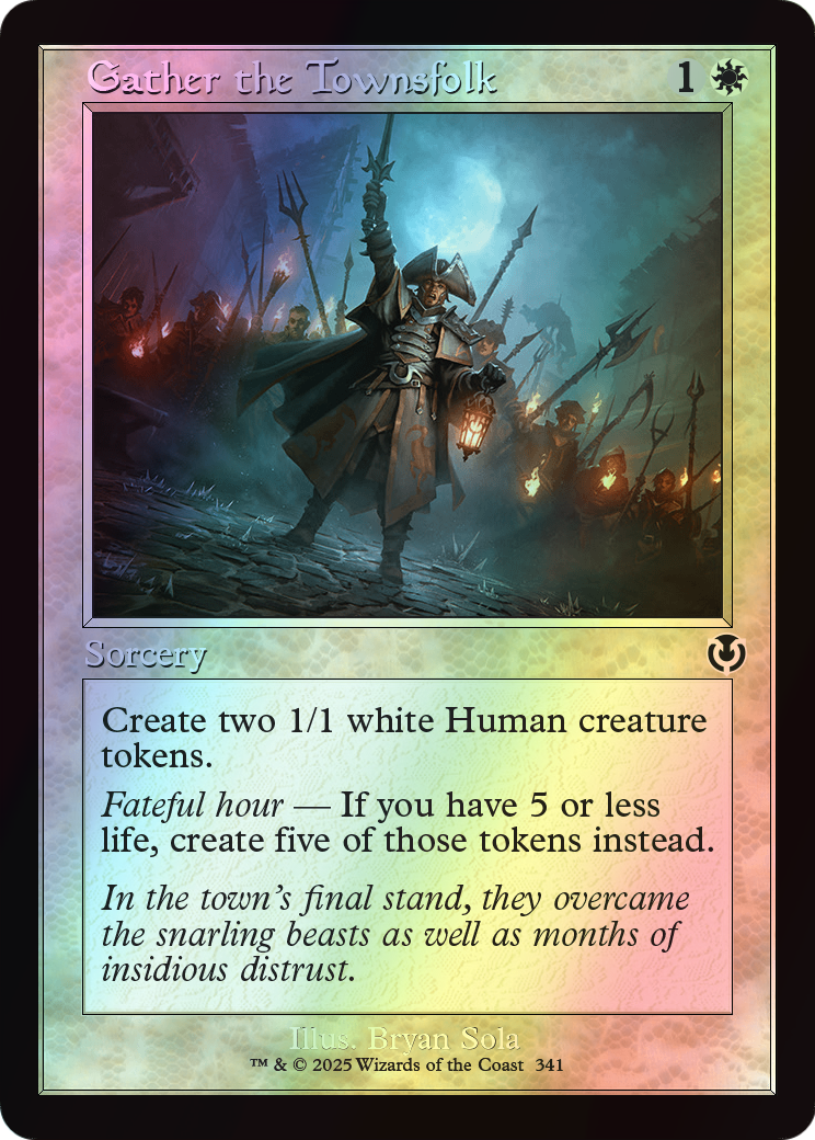 Gather the Townsfolk (INR) #341 [EN/F] s/o