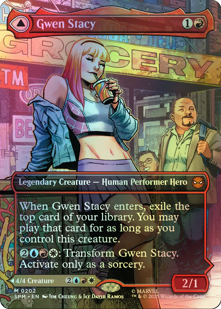 Gwen Stacy // Ghost-Spider (SPM) #202 [EN/F] s/o