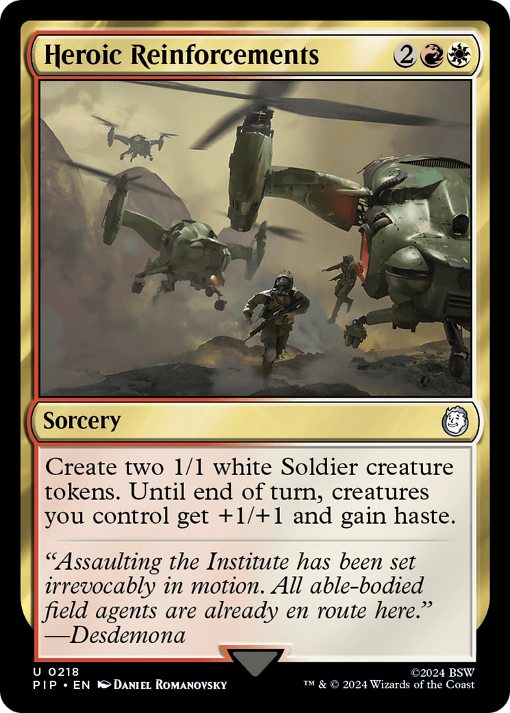 Heroic Reinforcements (PIP) #218 [EN/N]