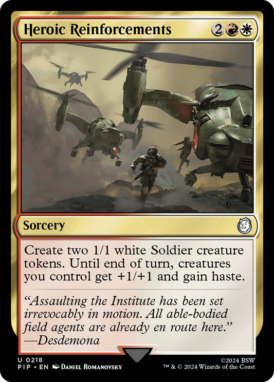 Heroic Reinforcements (PIP) #218 [EN/N]
