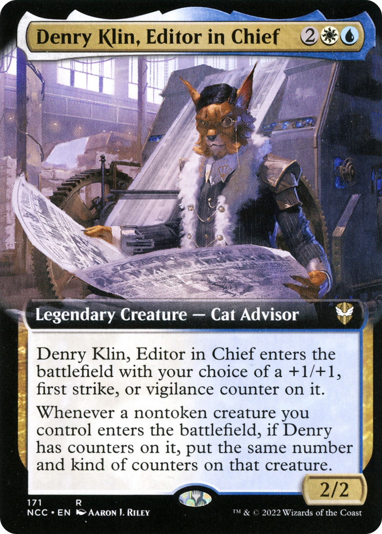 Denry Klin, Editor in Chief (NCC) #171 [EN/N]