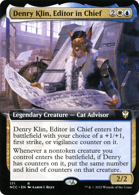 Denry Klin, Editor in Chief (NCC) #171 [EN/N]