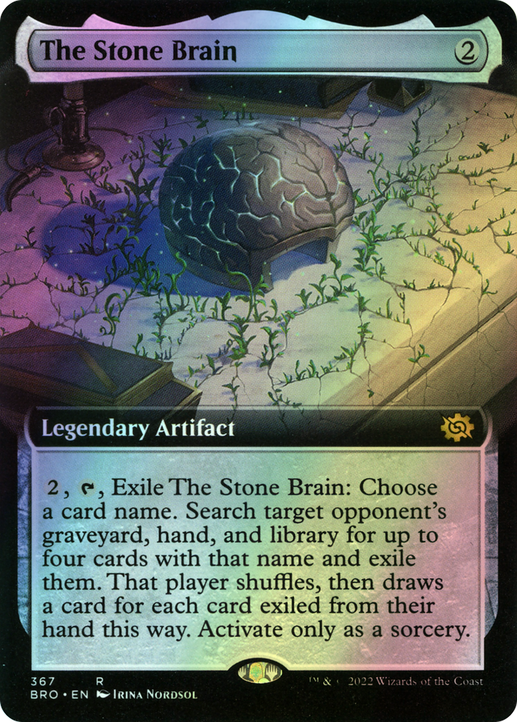 The Stone Brain (BRO) #367 [EN/F] s/o
