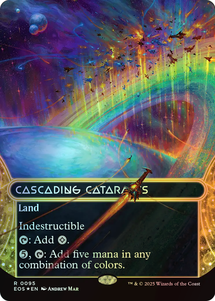 Cascading Cataracts - Galaxy Foil (EOS) #95 [EN/F]