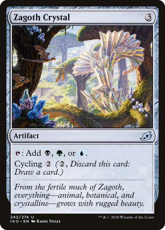 Zagoth Crystal (IKO) #242 [EN/N] s/o