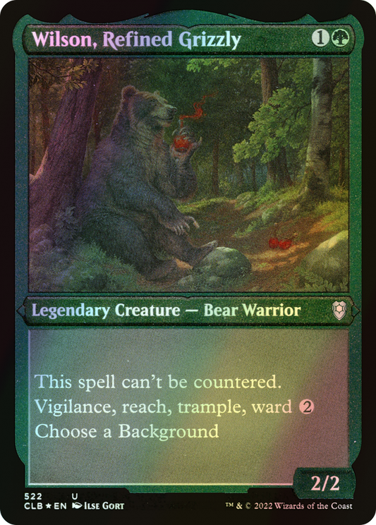 Wilson, Refined Grizzly (CLB) #522 [EN/E] s/o