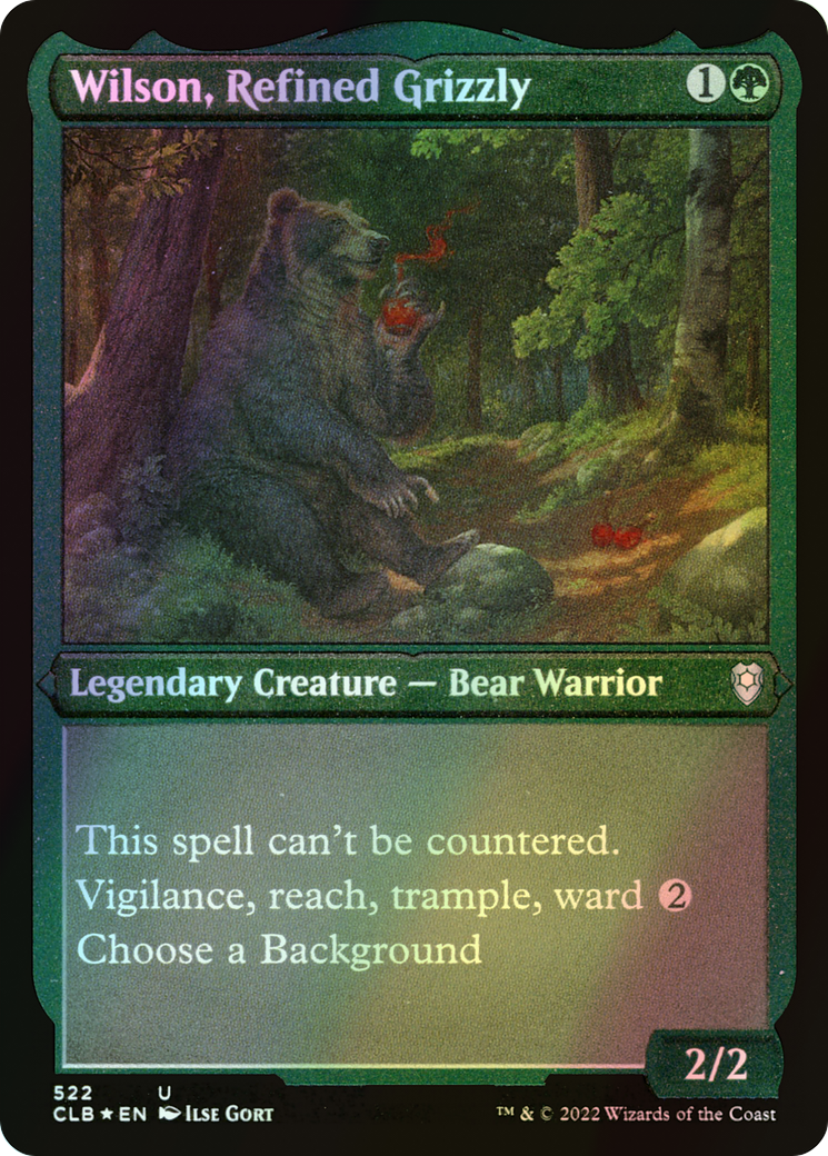 Wilson, Refined Grizzly (CLB) #522 [EN/E] s/o