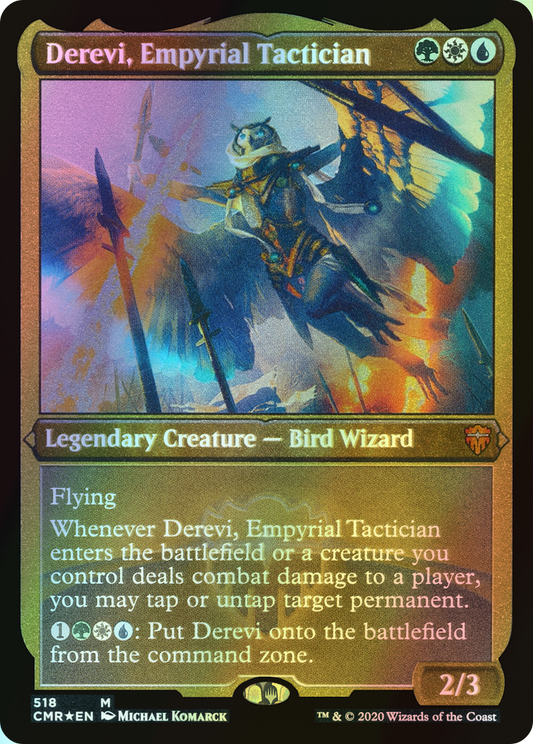 Derevi, Empyrial Tactician (CMR) #518 [EN/E] s/o