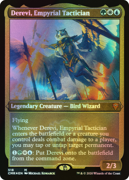 Derevi, Empyrial Tactician (CMR) #518 [EN/E] s/o