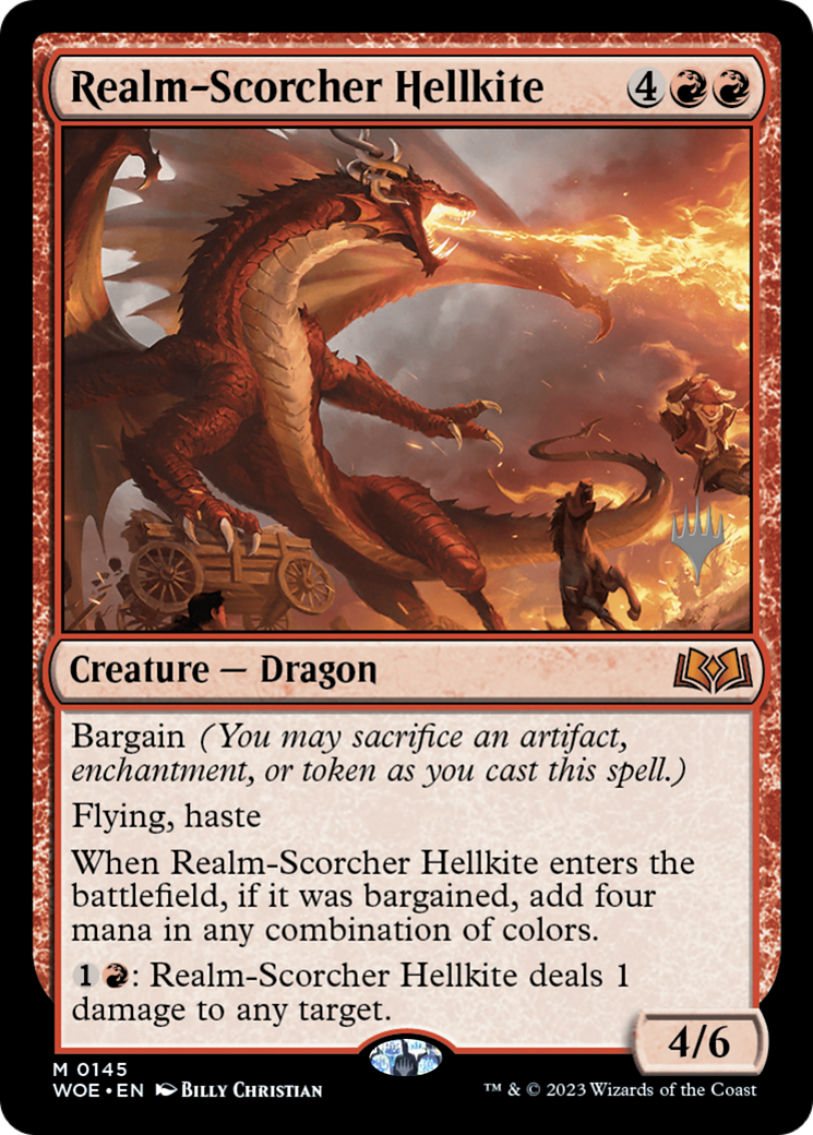Realm-Scorcher Hellkite (PWOE) #145p [EN/N]