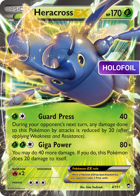 Heracross EX (FFI) #4 [EN/H] s/o