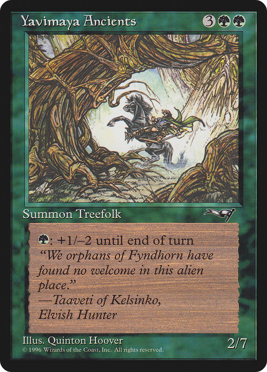 Yavimaya Ancients (ALL) #104b [EN/N]