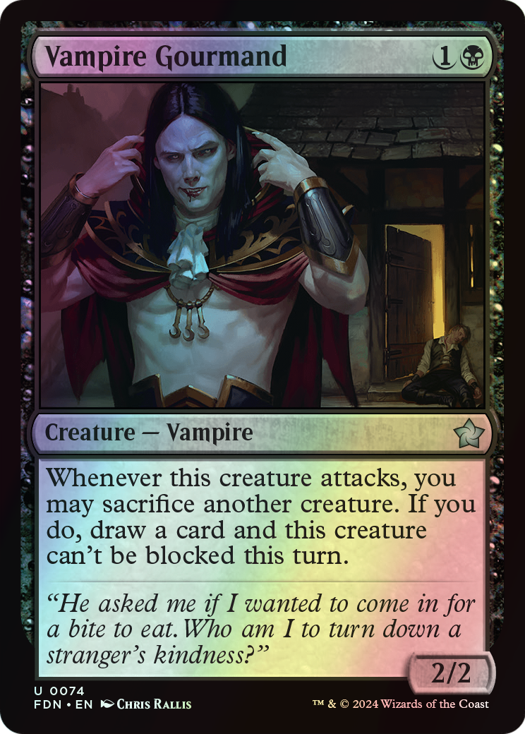 Vampire Gourmand (FDN) #74 [EN/F] s/o