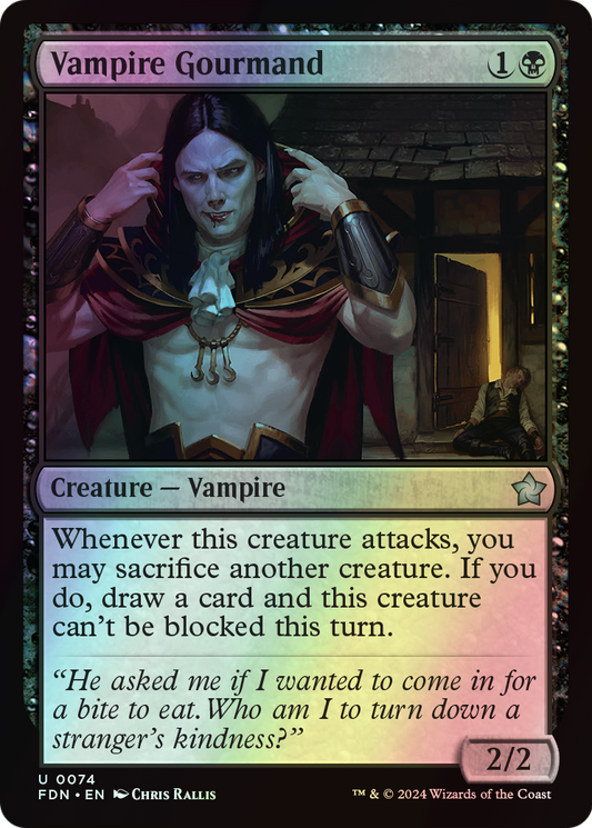 Vampire Gourmand (FDN) #74 [EN/F]