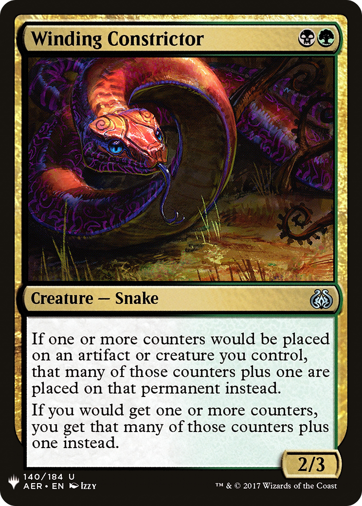Winding Constrictor (PLST) #AER-140 [EN/N]
