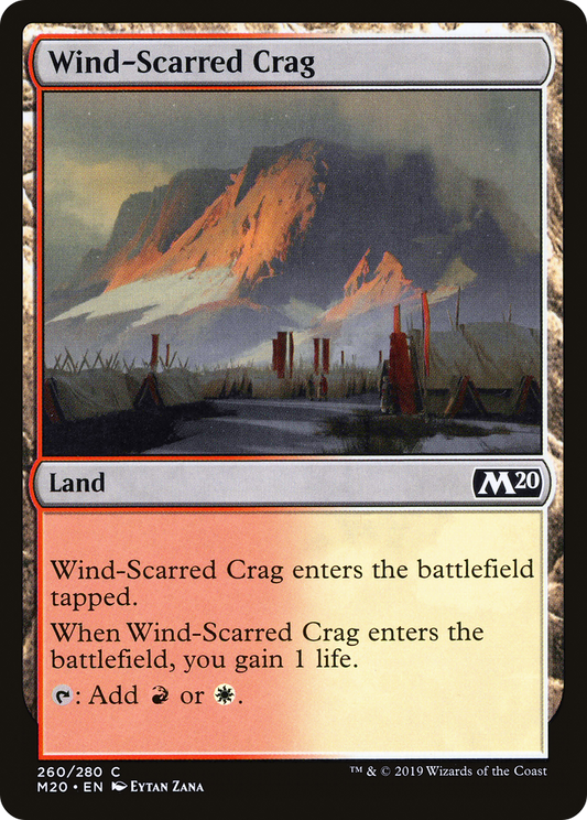 Wind-Scarred Crag (M20) #260 [EN/N] s/o