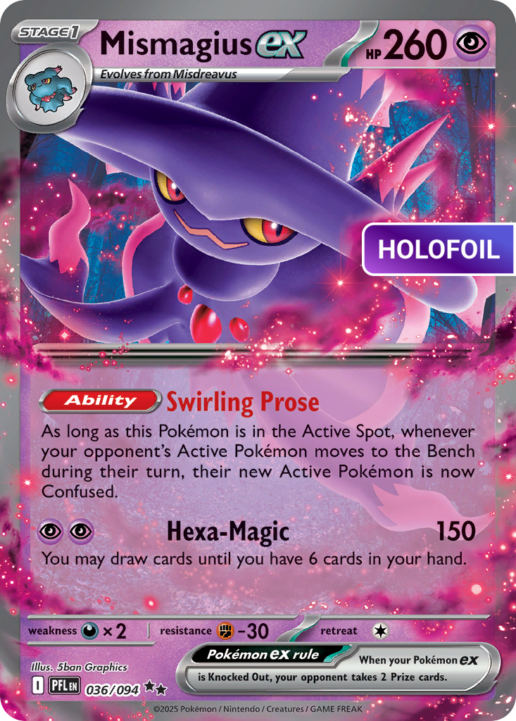 Mismagius ex - 036/094 (PFL) #036 [EN/H]