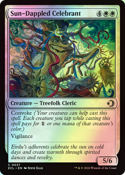 Sun-Dappled Celebrant (ECL) #37 [EN/F]
