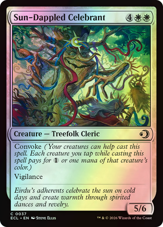 Sun-Dappled Celebrant (ECL) #37 [EN/F]