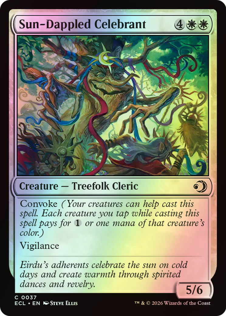 Sun-Dappled Celebrant (ECL) #37 [EN/F]
