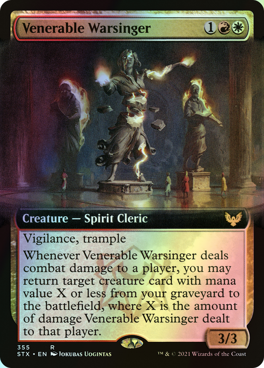 Venerable Warsinger (STX) #355 [EN/F] s/o