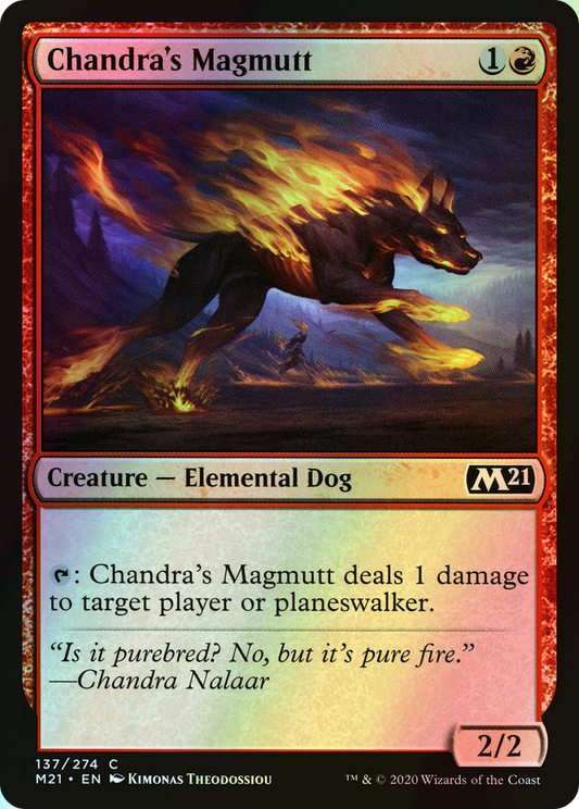 Chandra's Magmutt (M21) #137 [EN/F]