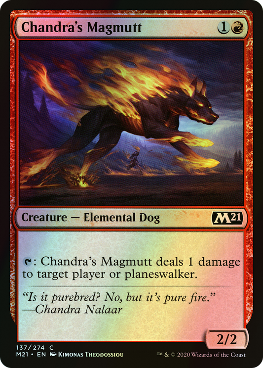 Chandra's Magmutt (M21) #137 [EN/F]