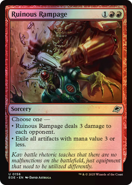 Ruinous Rampage (EOE) #158 [EN/F]
