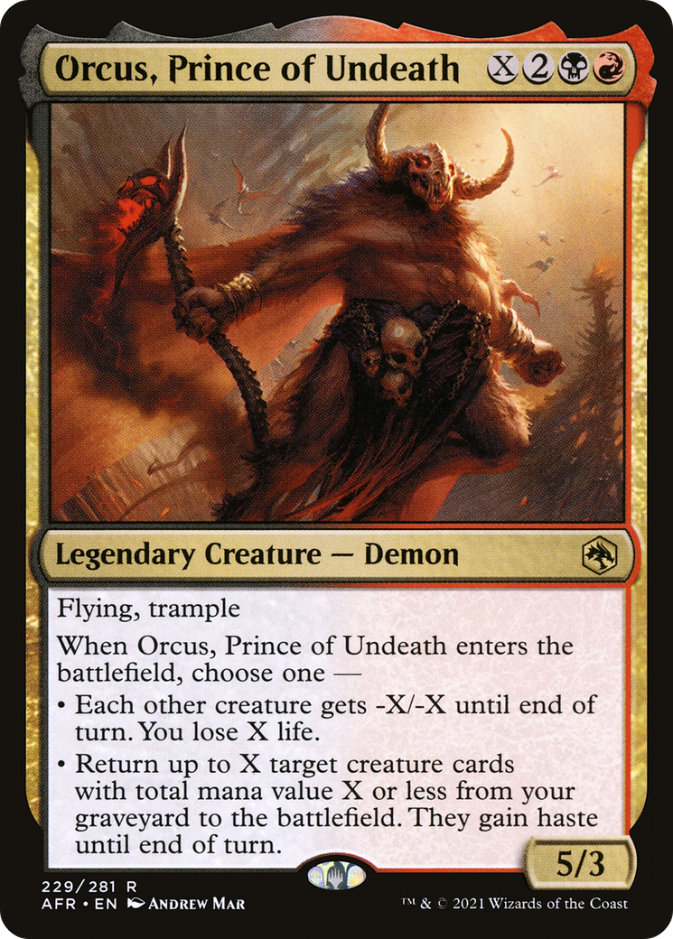 Orcus, Prince of Undeath (AFR) #229 [EN/N]