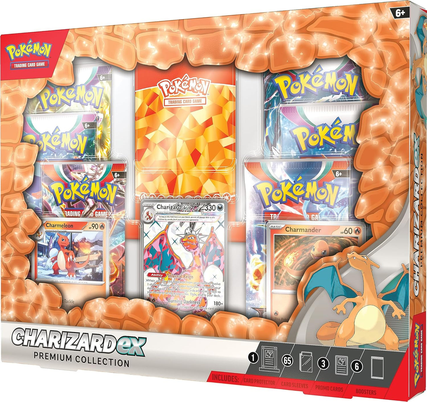 Pokémon TCG: Charizard ex Premium Collection Box (limit 1 per customer)