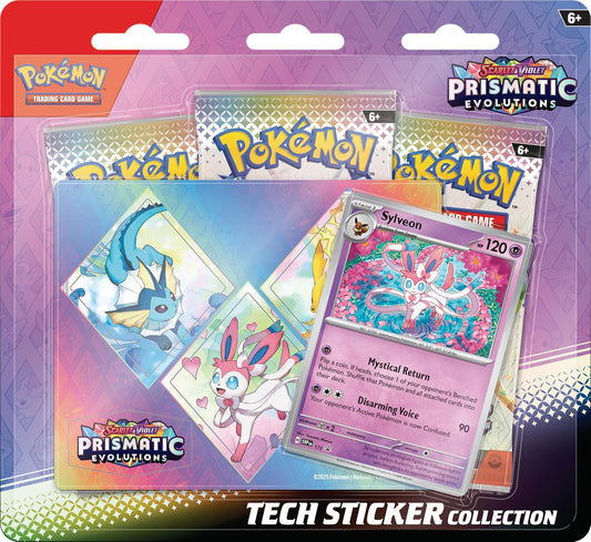 Pokémon TCG: Scarlet & Violet SV8.5 Tech Sticker Collection - Sylveon (Limit of 1 per customer)