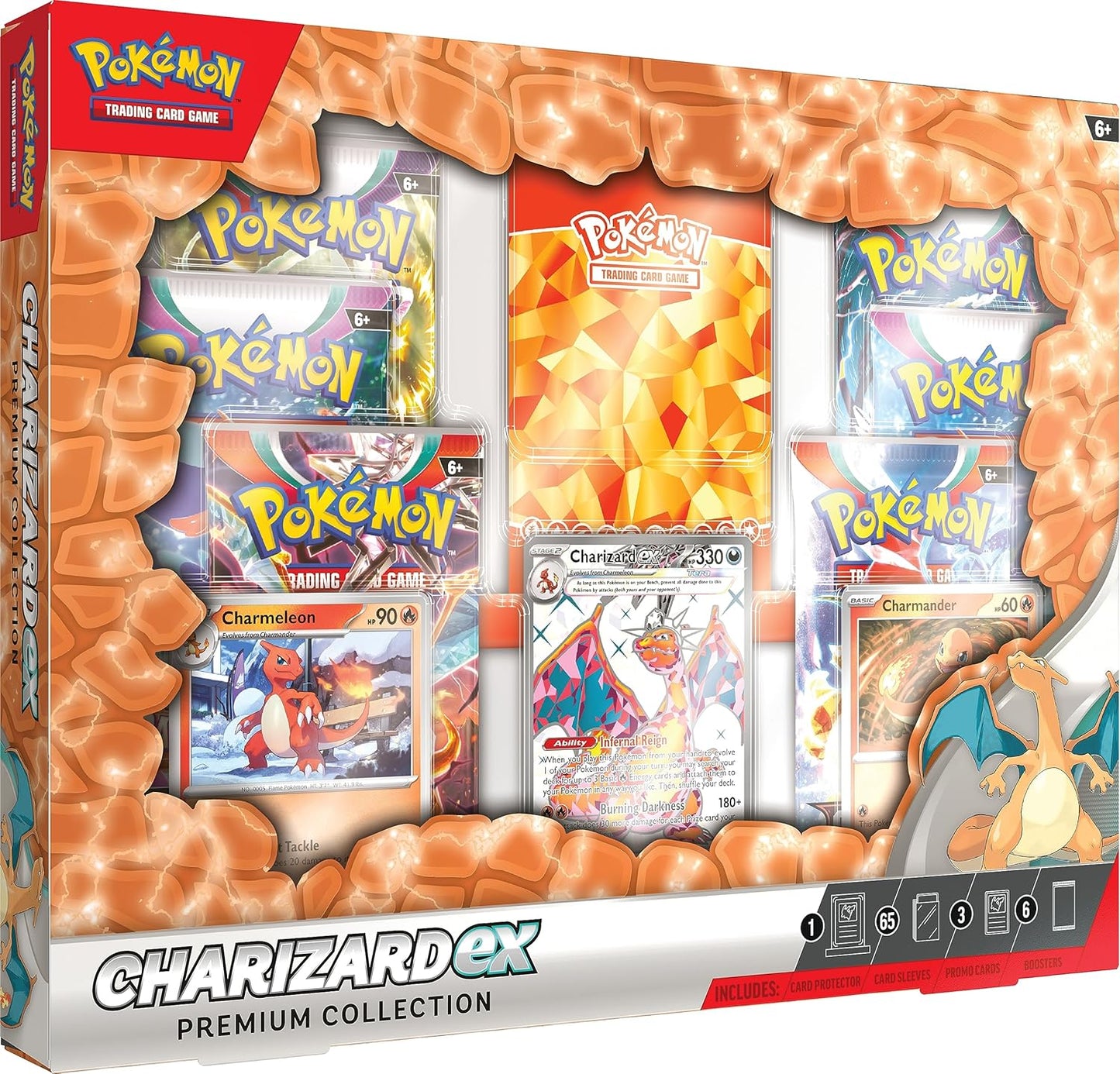 Pokémon TCG: Charizard ex Premium Collection Box (limit 1 per customer)