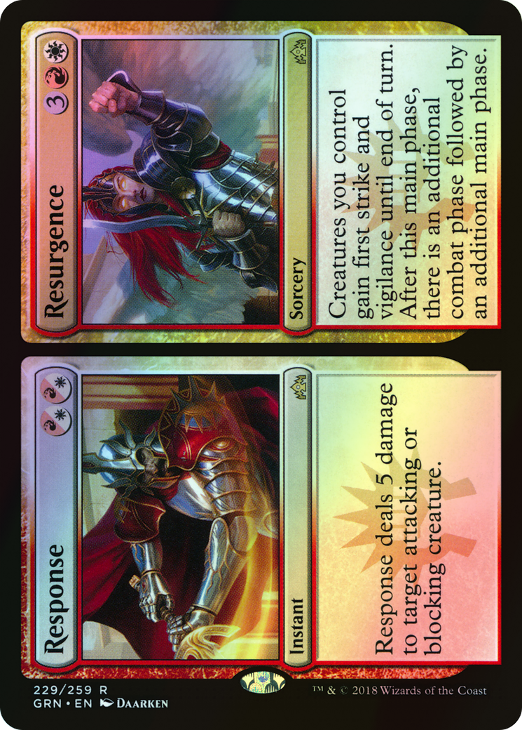 Response // Resurgence (GRN) #229 [EN/F] s/o