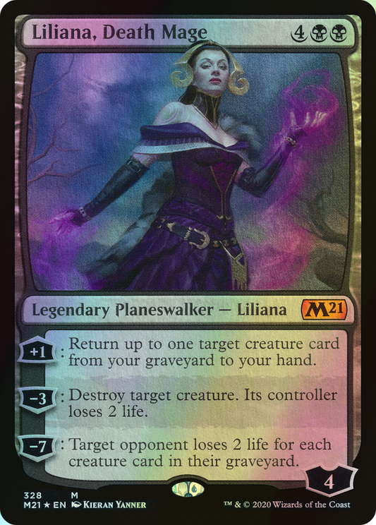 Liliana, Death Mage (M21) #328 [EN/F] s/o