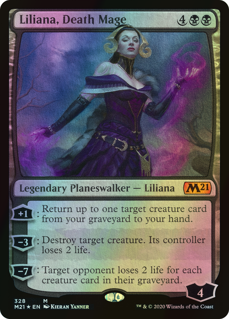Liliana, Death Mage (M21) #328 [EN/F] s/o