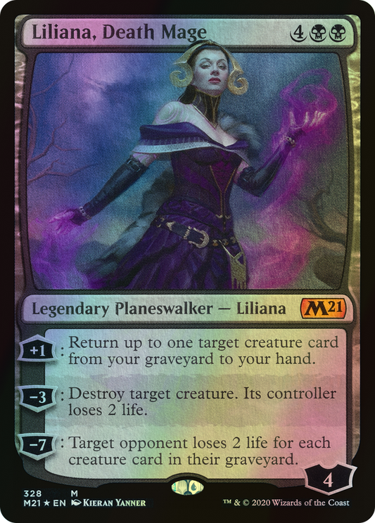 Liliana, Death Mage (M21) #328 [EN/F] s/o