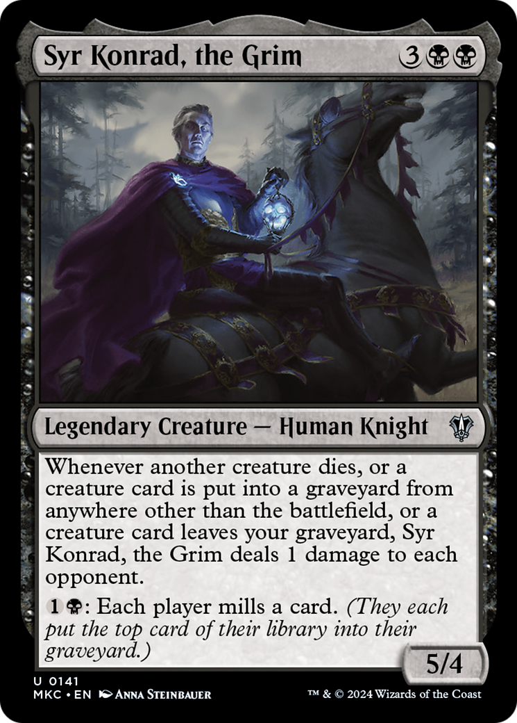 Syr Konrad, the Grim (MKC) #141 [EN/N] s/o